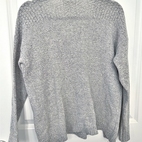 LOFT Wool Knit Sweater Gray, size small - Picture 3 of 3